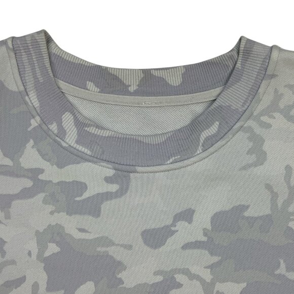 Lululemon Perfectly Oversized Crew Sweatshirt 8 Incognito Camo Alpine - Picture 6 of 13